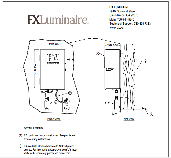 CAD Details Luxor Transformer